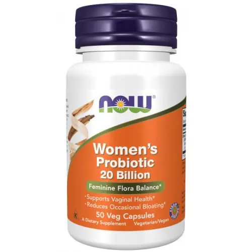 Жіночий пробіотик NOW Women's Probiotic 20 млрд вег. капсули №50