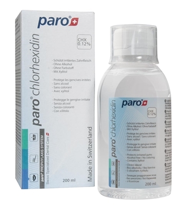 Ополаскиватель для полости рта Paro Swiss chlorhexidin 0,12%, 200 мл
