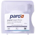 Зубний флос Paro Swiss riser-floss вощений, з м'ятою і фтором, 50 м