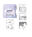 Зубний флос Paro Swiss riser-floss вощений, з м'ятою і фтором, 50 м