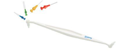 Щітка-тримач Paro Swiss interspace brush F двостороння, монопучкова
