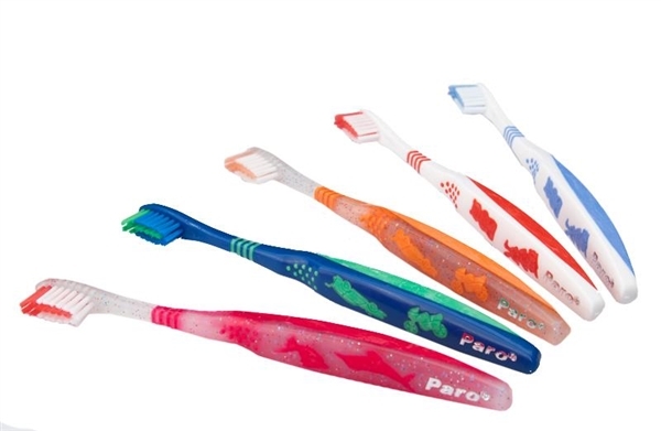Зубная щетка Paro Swiss junior детская
