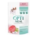 Корм влажный для собак Optimeal с говядиной и клюквой в желе, 100 г