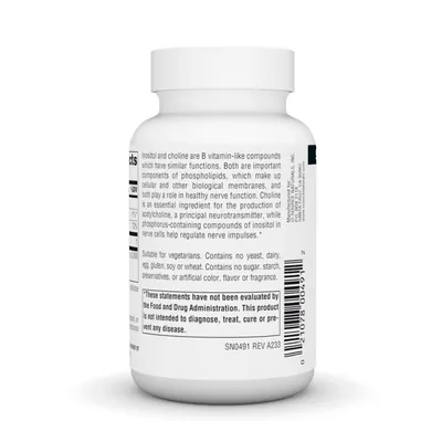 Інозитол та холін Source Naturals Inositol & Choline 800 мг, 50 таблеток
