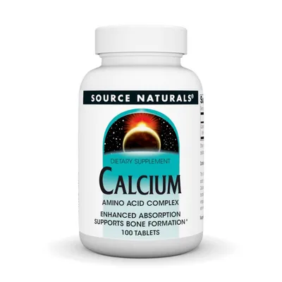 Кальцій Source Naturals Calcium, 100 таблеток