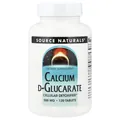 Кальцій Д-глюкарат Source Naturals Calcium D-Glucarate, 120 таблеток