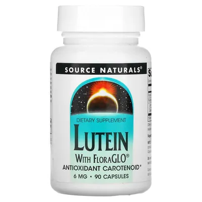 Лютеїн Source Naturals Lutein 6 мг, 90 капсул
