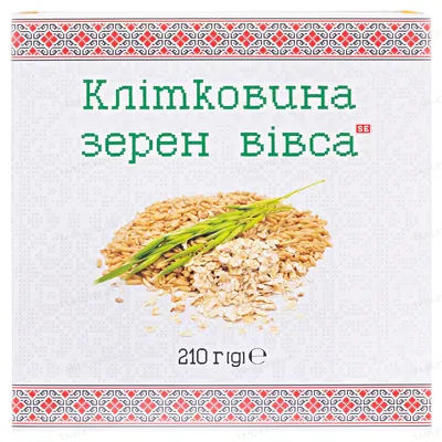 Клітковина зерен вівса Фармаком, 210 г