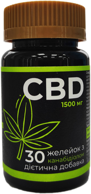 CBD Каннабидиол 1500 мг Ecocode желейки №30