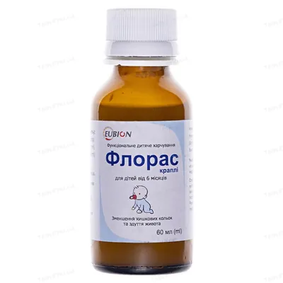 Флорас краплі по 60 мл у пляш.