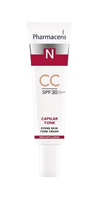 Крем-CC Pharmaceris N Capilar-Tone тонуючий для куперозної і гіперчутливої шкіри, SPF 30, 40 мл