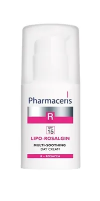 Крем для обличчя Pharmaceris R lipo-Rosalgin заспокійливий для сухої, нормальної і чутливої шкіри, SPF 15, 30 мл