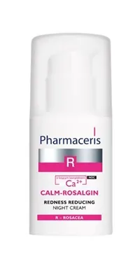 Крем для обличчя Pharmaceris R Calm-Rosalgin нічний із заспокійливим комплексом Ca2 +, 30 мл