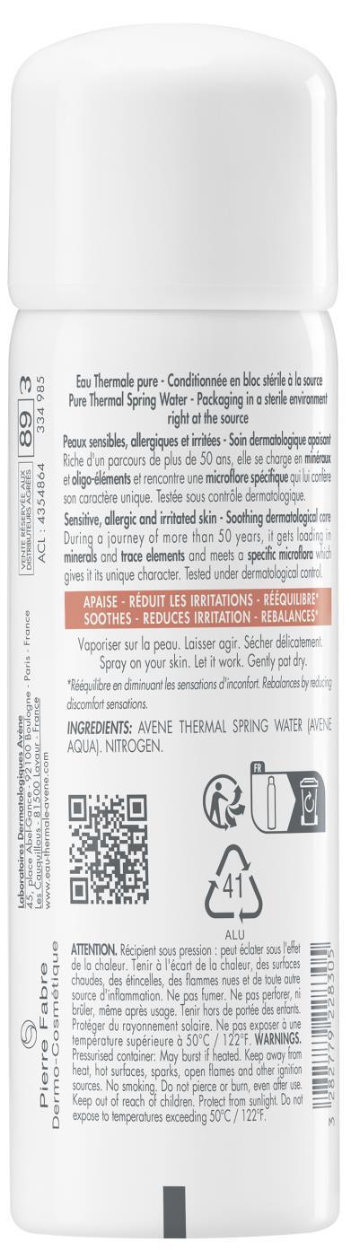 Термальная вода Avene Eau Thermale, 50 мл