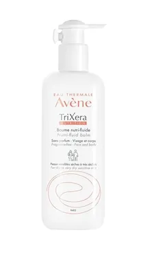 Бальзам для обличчя і тіла Avene TriXera Nutrition живильний для сухої та дуже сухої чутливої шкіри, 400 мл