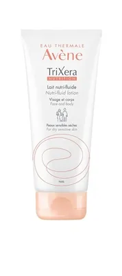 Молочко для обличчя і тіла Avene TriXera Nutrition живильне для сухої і чутливої шкіри, 200 мл