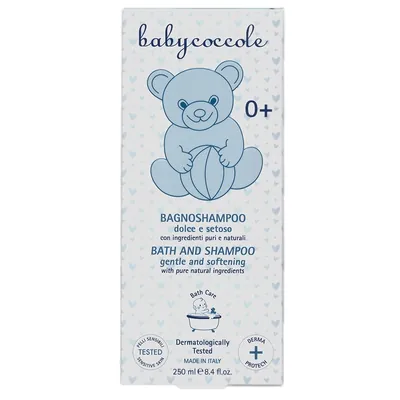 Шампунь-піна для ванн Babycoccole 2в1 Квіти Лотоса, 250 мл