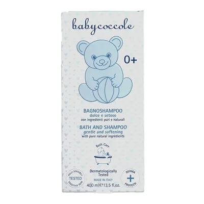 Шампунь-піна для ванн Babycoccole 2в1 Квіти Лотоса, 400 мл