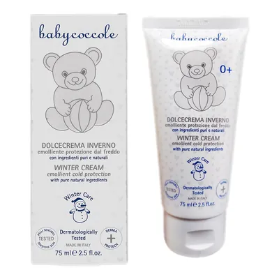 Крем дитячий Babycoccole Зимовий з бета-глюканом із вівса та вітамінами Е та F, 75 мл