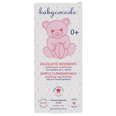 Молочко дитяче Babycoccole очищуюче з есцином, бета-глюканом та білком мигдалю, 250 мл