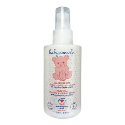 Присипка дитяча Babycoccole Liquid Talc рідка з кукурудзяним крохмалем, 125 мл