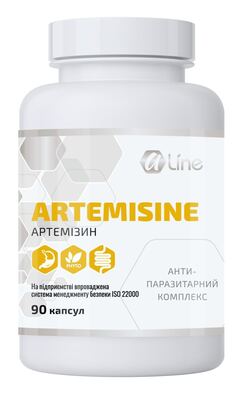 Артемизин Aline Натуральный противопаразитарный комплекс на основе полыни, 90 капсул