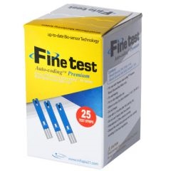 Тест-полоски Finetest Auto-coding Premium для глюкометра, 25 штук