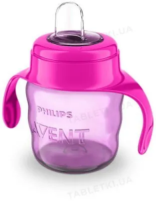 Чашка-непроливайка Philips Avent SCF551/00 з м'яким носиком з 6 місяців, 200 мл