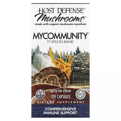 Грибний комплекс Fungi Perfecti Mushrooms Comprehensive Immune Support, 120 капсул