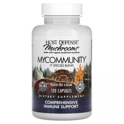 Грибний комплекс Fungi Perfecti Mushrooms Comprehensive Immune Support, 120 капсул