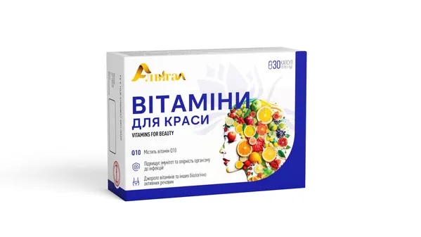 Вітаміни для краси Алвітал капсули №30 (10х3)