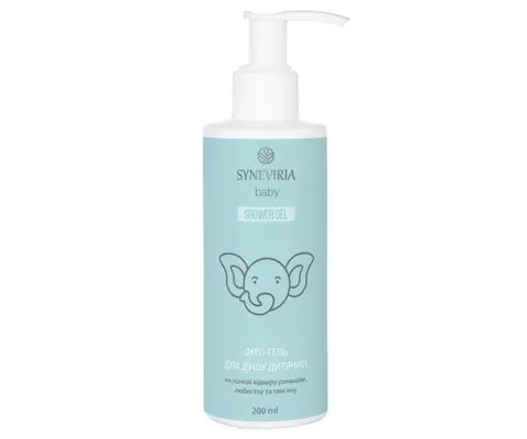 Фіто-гель для душу Syneviria baby дитячий, 200 мл