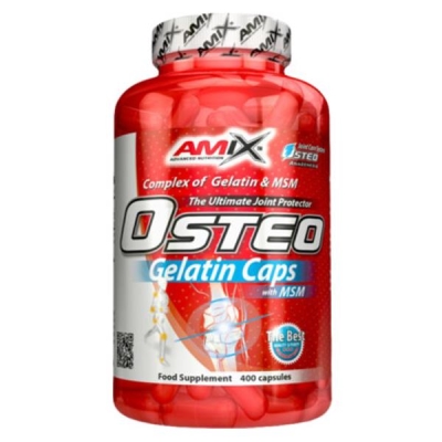 Хондропротектор Amix Nutrition OsteoGelatine + MSM, 400 капсул