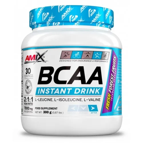 Амінокислоти Amix Nutrition Performance BCAA Instant Drink лісові ягоди, 300 г