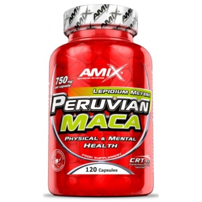 Перуанская мака Amix Nutrition Peruvian MACA 750 mg, 120 капсул