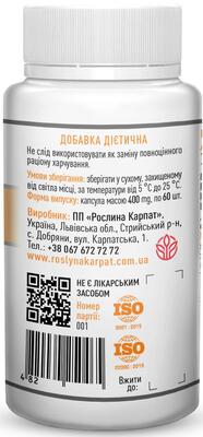 Витамин-PRO Рослина Карпат капсулы по 400 мг №60