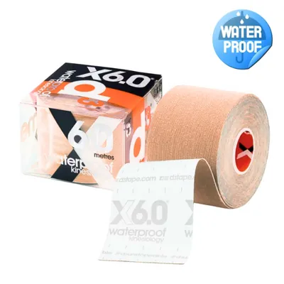 Кінезіо тейп D3 X6.0 Xtreme водонепроникний 6 м х 5 см, бежевий