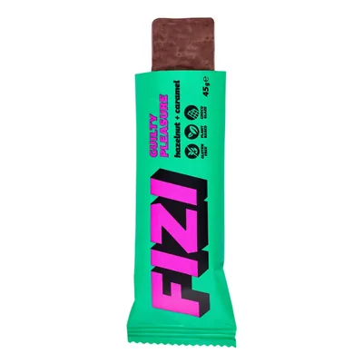 Батончик Fizi Guilty Pleasure фундук та карамель, 10 штук по 45 г