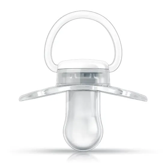 Пустушка силіконова Philips Avent Mini SCF151/02 ортодонтична для новонароджених, 0-2 місяців, 2 шт