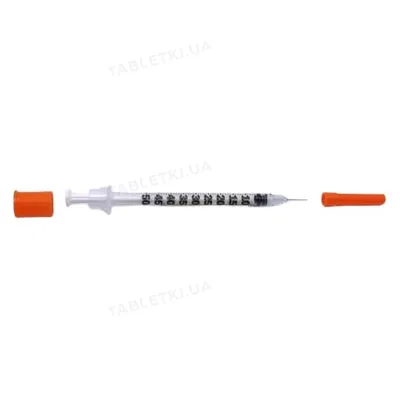 Шприц інсуліновий 0,5 мл Insumed 30G (0,30 х 8 мм), 1 штука