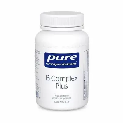 Вітаміни групи B Pure Encapsulations B-Complex Plus, 120 капсул