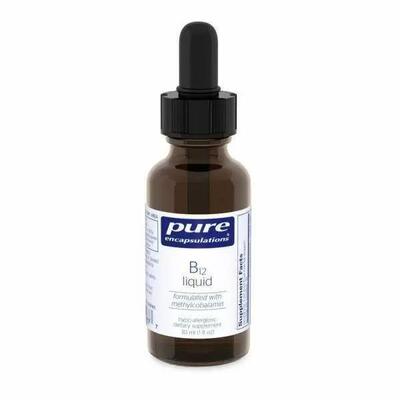 Витамин B12 Pure Encapsulations B12 жидкость 1000 мкг, 30 мл