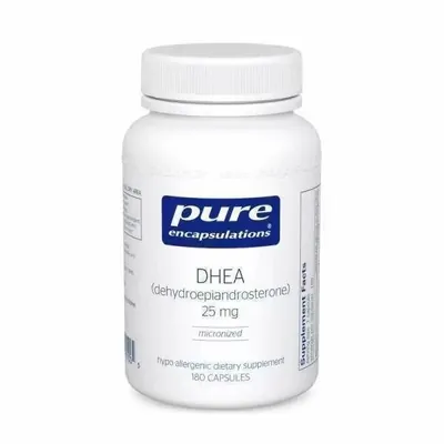 ДГЕА Pure Encapsulations DHEA 25 мг, 180 капсул