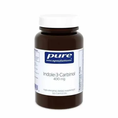 Індол-3-карбінол Pure Encapsulations Indole-3-Carbinol 400 мг, 120 капсул