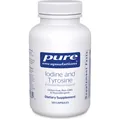 Йод і Тирозин Pure Encapsulations Iodine & Tyrosine, 120 капсул
