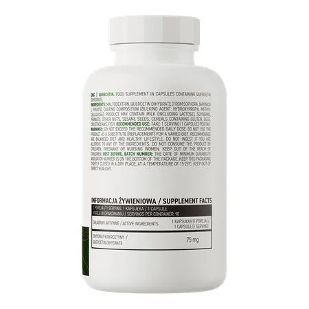 Кверцетин OstroVit Quercetin, 90 капсули