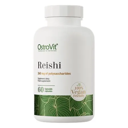 Гриб Рейші OstroVit Reishi Extract, 60 капсул