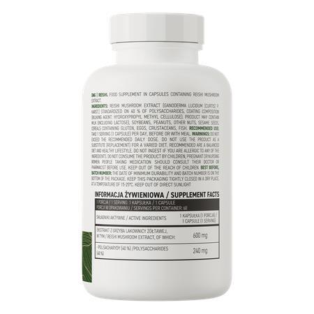 Гриб Рейши OstroVit Reishi Extract, 60 капсул