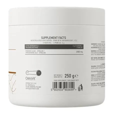 Спіруліна OstroVit Spiruline, 250 г