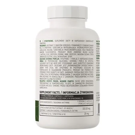 Жироспалювач OstroVit Synephrine, 90 капсул